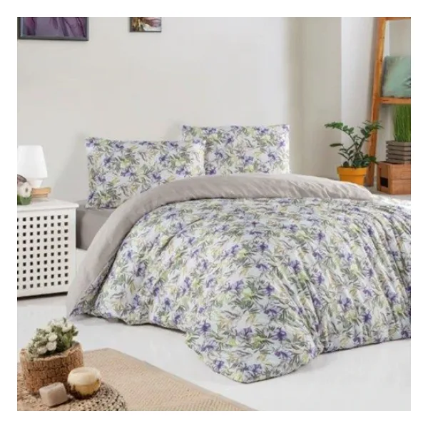 Aryıldız Home Exclusive Saten Nevresim Çift Kişilik Tropical