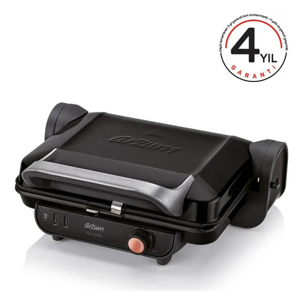 Arzum AR2005 Eco Panini 1800 W Tost Makinesi