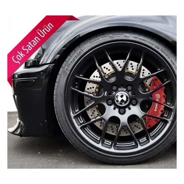 Audi Q5 Uyumlu Brembo Kırmızı Kaliper Kapağı 4 Parça Ön Arka Set