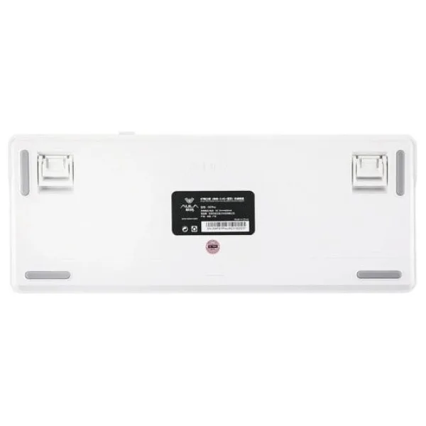 Aula F87 Beyaz RGB TKL GrayWood V3 Switch Kablolu/Kablosuz Mekanik Oyuncu Klavyesi