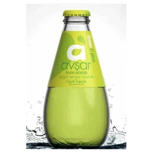 Avşar C+ Limonlu 200 ml 24'lü Maden Suyu