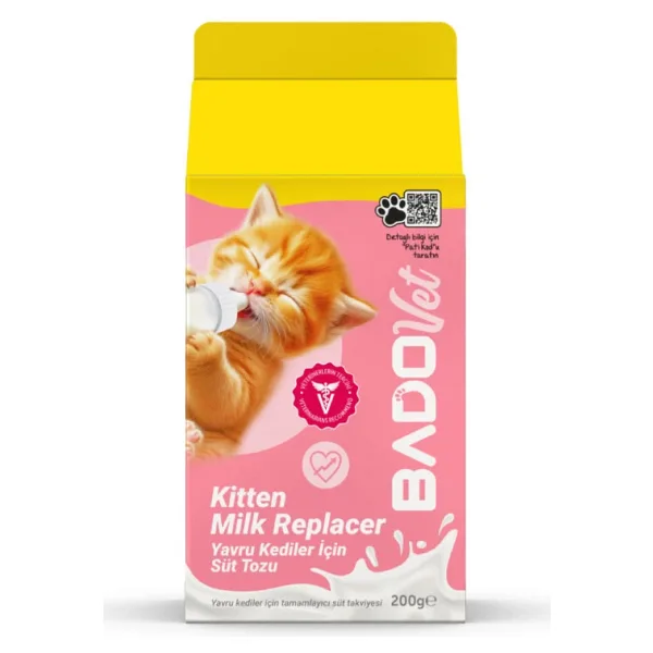 Bado 200 ml Yavru Kediler için Süt Tozu
