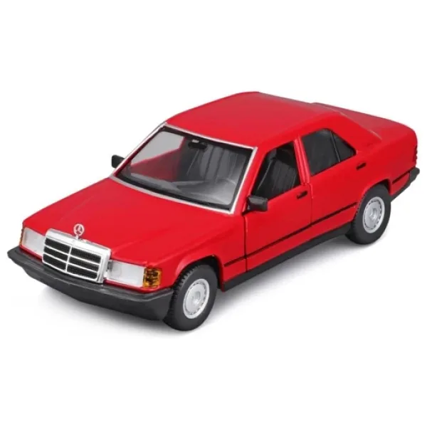 Bburago Mercedes Benz 190 E 2.6 1/24 Kırmızı Model Araba