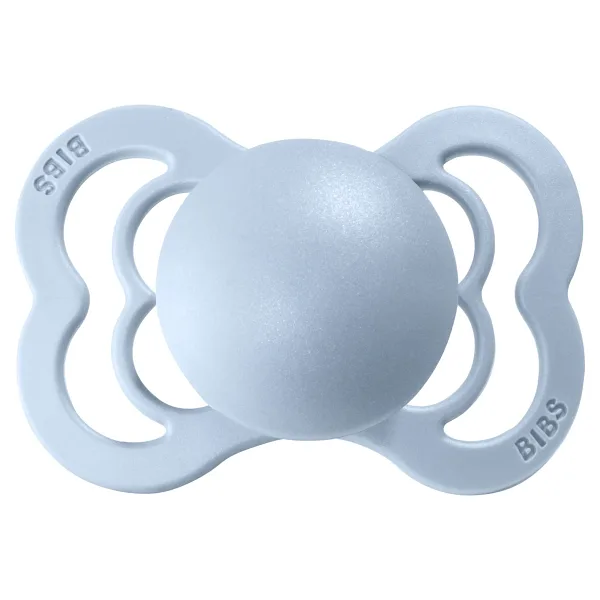 Bibs Supreme Baby Blue 6-18 Ay Silikon Emzik
