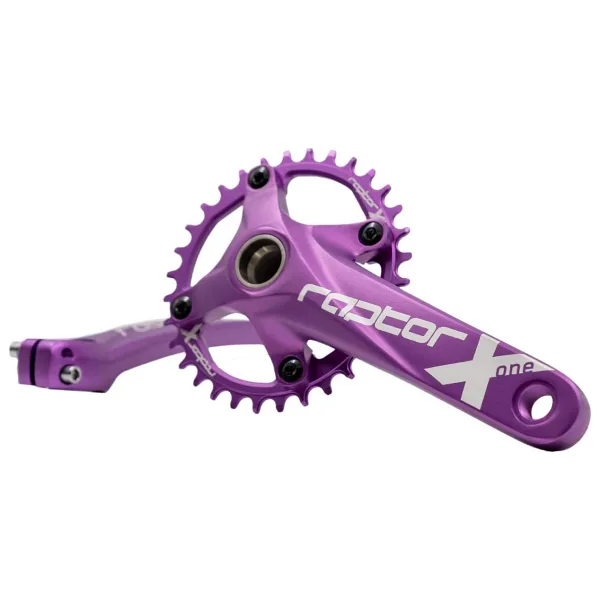 Bike Sky Raptor 32T Mor Tekli Aynakol - Mtb Dağ Bisikleti Krank, Alüminyum,