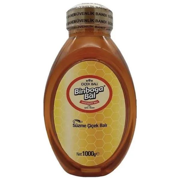 Binboğa 1 kg Süzme Çiçek Balı