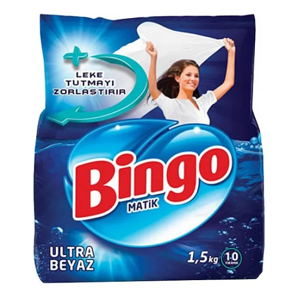 Bingo Matik Ultra Beyaz 1.5 kg Toz Deterjan