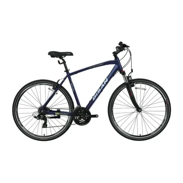 Bisan Trx 8100 V Lacivert-Kırmızı 21 Vites 28 Jant Erkek Şehir Bisikleti