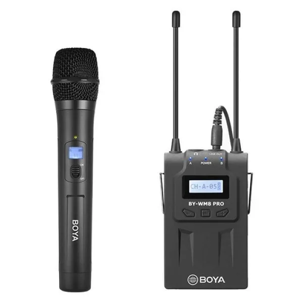Boya BY-WM8 Pro K3 Kablosuz El Mikrofon Seti