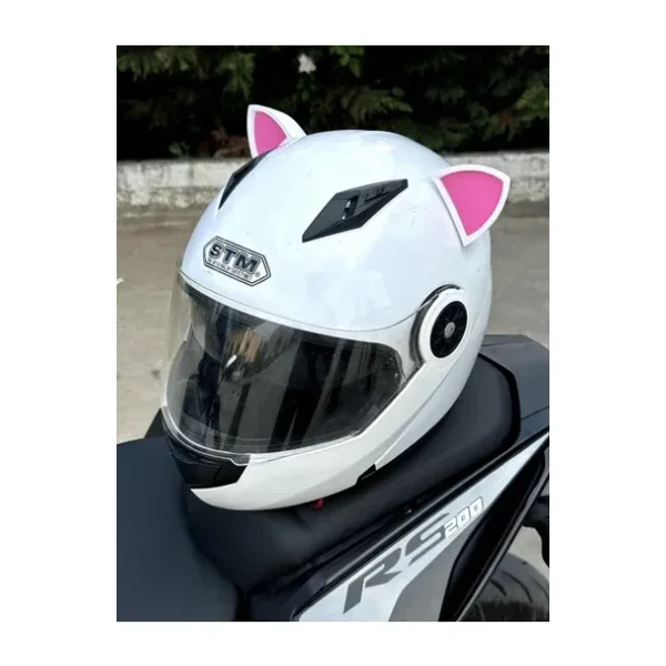 Butik Motor & Motosiklet Kedi Kulaklı Kask Dış Aksesuar