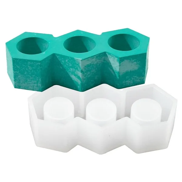 Cnk Craft Shop Mum Silikon Kalıbı Epoksi Reçine Kalıbı, Beyaz, 8X4X2 cm - 1 Adet - 26 x 26 x 7 cm