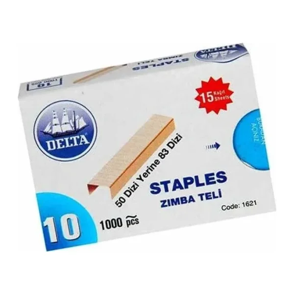 Delta 1621 No:10 Zımba Teli Sarı