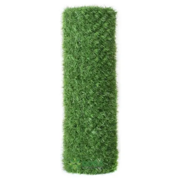 Doğa Tel Ve Çit - Fabrikadan 1. Kalite Çim Çit - 1M X 10M Bahçe Teli Çiti - Yeşil Çimen Çit Çimli