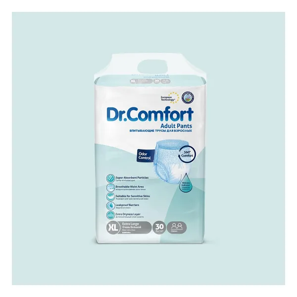 Dr.Comfort Emici Külot Ekstra Büyük Boy XL 30'lu Hasta Bezi