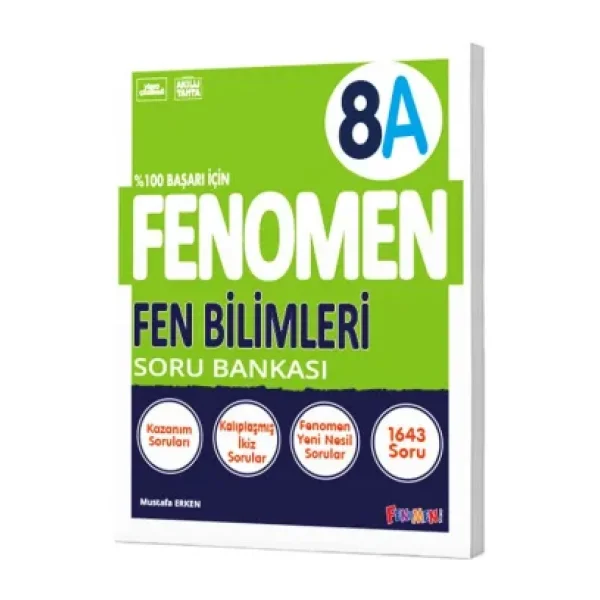 Fenomen Okul Yayınları 8. Sınıf Fen Bilimleri (A) Soru Bankası
