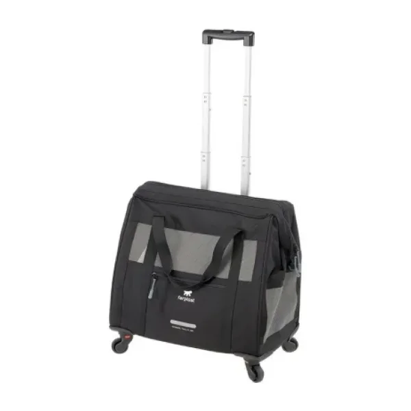 Ferplast Voyager 450 Kedi Ve Köpek Tekerlekli Taşıma Çantası Siyah 46x26x48 Cm siyah