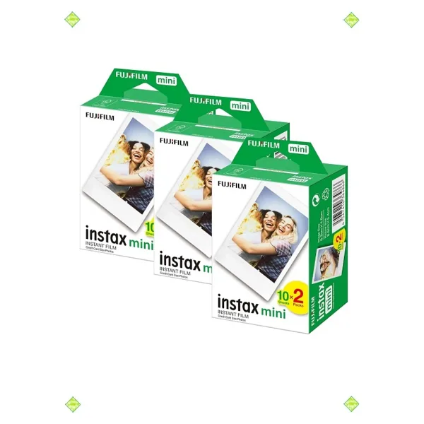 Fujifilm Instax Mini 12 11 10 Uyumlu Film 3'lü Set 60 Poz