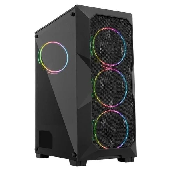 GAMEFORCE Cold (700W 80 PSU) 4x120mm Rainbow Fanlı Oyuncu Bilgisayar Kasası