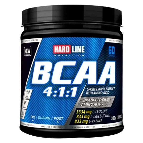 Hardline Nutrition BCAA 4:1:1 300 gr