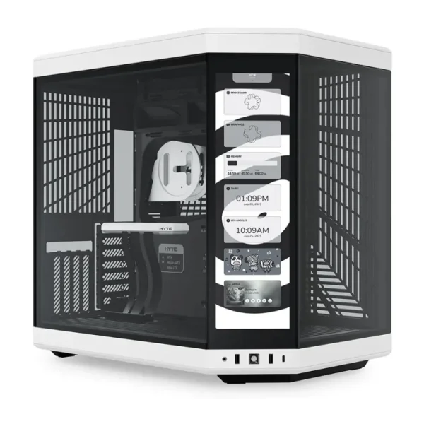 HYTE Y70 Touch Panda CS-HYTE-Y70TI-WB E-ATX Oyuncu Kasası