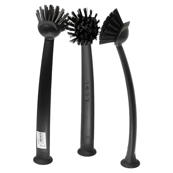 IKEA Rinnig bulaşık fırçası, koyu gri, 3'lü set