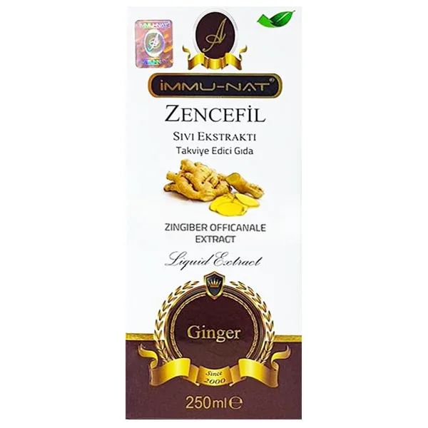 İmmunat Zencefil Sıvı Ekstraktı 250 Ml