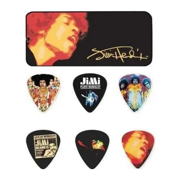 Jim Dunlop Jimi Hendrix Electric Ladyland 12li Pena Seti (Heavy)