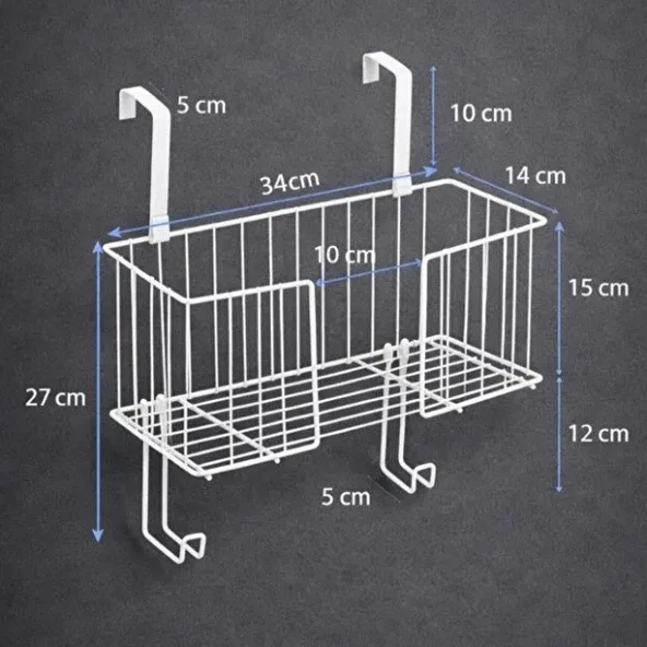 Kapı Arkası Ütü Masası Askısı Ve Ütü Organizer