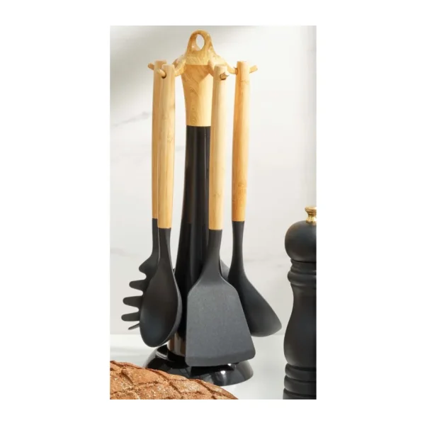 Karaca Woodland Black 6 Parça Servis Seti