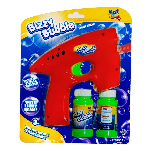 Kayyum Oyuncak Bizzy Bubble Otomatik Pilli Işıklı Köpük Tabanca