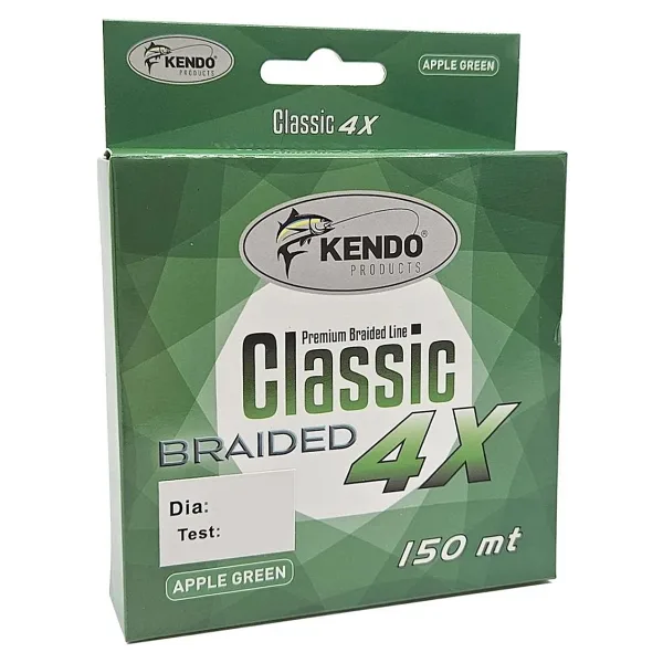 Kendo Classic 4X 150 m 0.12 mm 5.6 kg Apple Green İp Misina