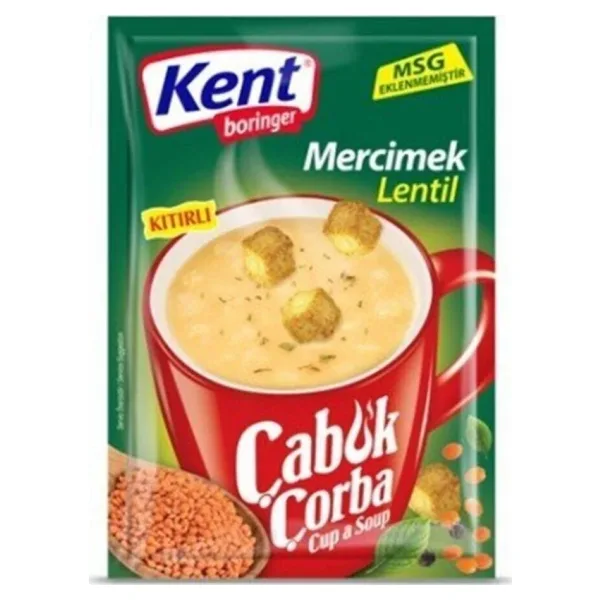 Kent Boringer Kıtırlı Mercimek Çorbası 22 gr
