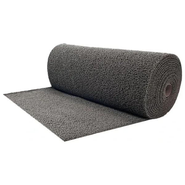 Kıvırcık Kapı Önü Dış Mekan Paspas / Kalınlık : 14 mm. / En : 1.20 M. - Boy : 4 Metre / Gri