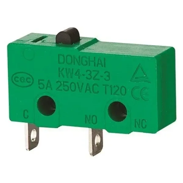 KW4-3Z-3-B222023L SPST NO 2-Pin Micro Switch