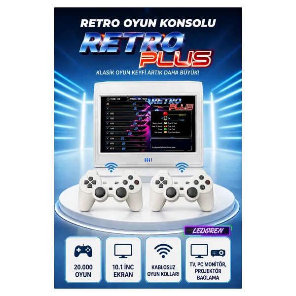 L'eDoren GAMES 26800 in 1 Taşinabilir kutusu 50S Arcade Oyunları Game Oyun Konsolu