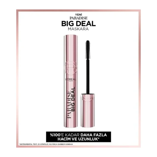 L'Oreal Paris Big Deal Paradise Siyah Maskara