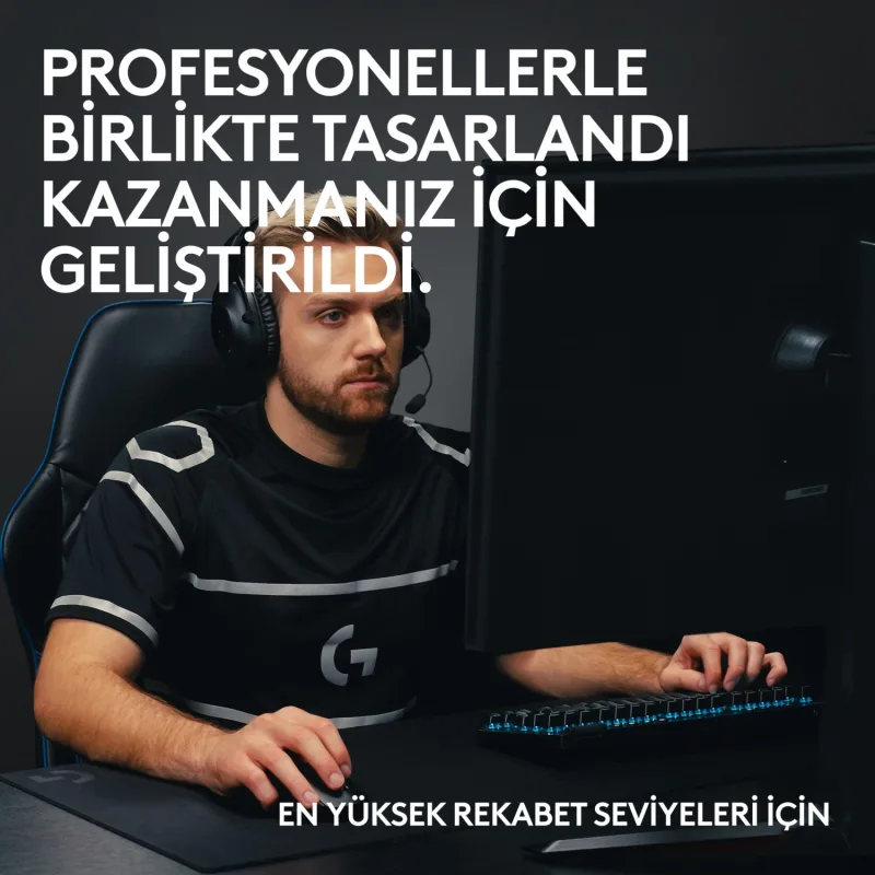 Logitech G Pro X Tkl RGB Tactile Switch Kablolu/Kablosuz Mekanik Oyuncu Klavyesi - Görsel 2