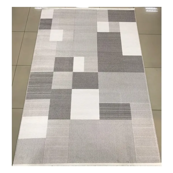 Merinos Halı Vista 76594 095 Serisi Triko Akrilik Salon Oturma Yatak Odası Halısı Gri