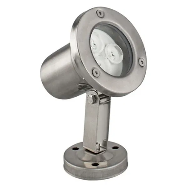 Mini Spot Paslanmaz Ayaklı Havuz Led Aydınlatma Ampülü Lamba Sarı A-1210 6w 12v Ip68