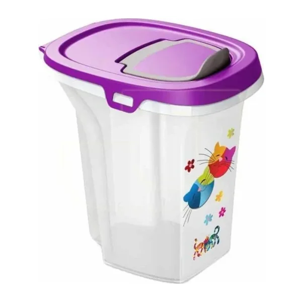 Moderna Friends 6 lt Fuşya Mama Saklama Kabı