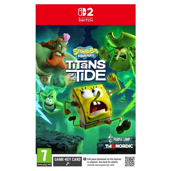 Nintendo Swi̇tch 2 Spongebob Ti̇tans Of The Ti̇de Oyun