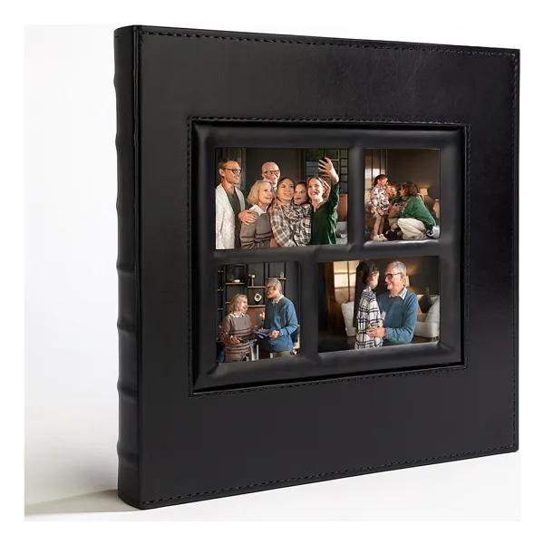 Nobbystar 10x15cm 500'lük Siyah Deri Fotoğraf Albümü Büyük Boy