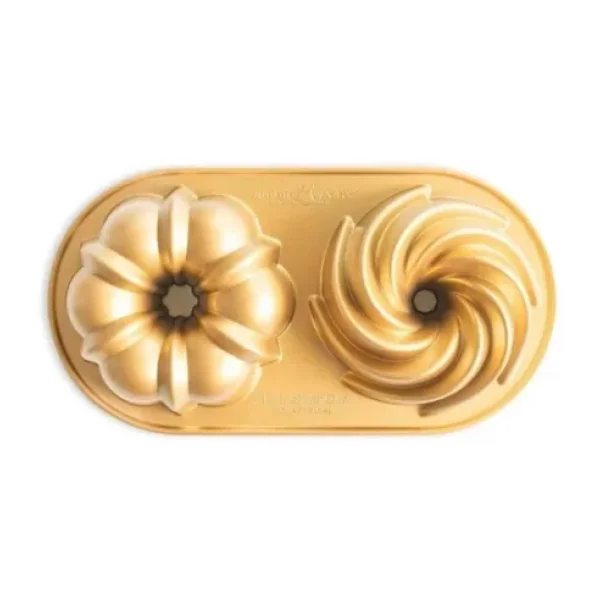 Nordic Ware Klasik Bundt Döküm 2'li Kek Kalıbı