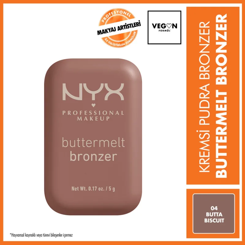 NYX Professional Makeup Buttermelt 04 Butta Buscuit Bronzer