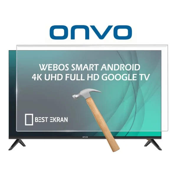 Onvo 55vq90f3ua Tv Ekran Koruyucu - Onvo 55" İnç 140 Ekran Koruyucu Frameless Qled Smart