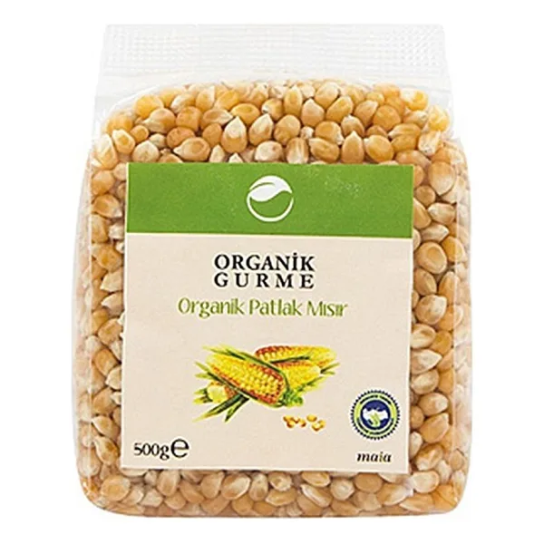 Organik Gurme 500 gr Patlak Mısır