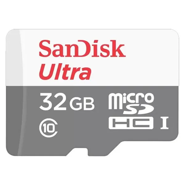 Sandisk Ultra Microsdhc 32Gb, C10, Uhs-1