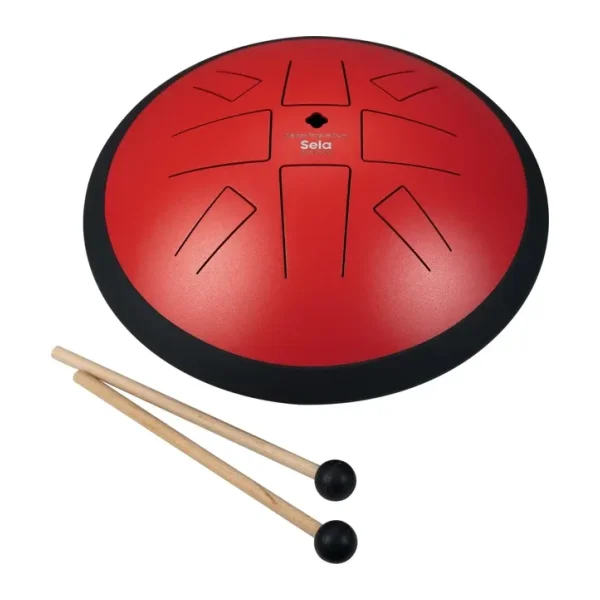 Sela SE374 ~ 25cm Tongue Drum (Do Pygmy / Kırmızı)