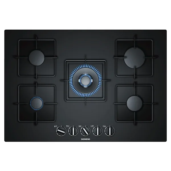 Siemens EP7A6QB10 Wok Gözlü Siyah Cam Ankastre Ocak
