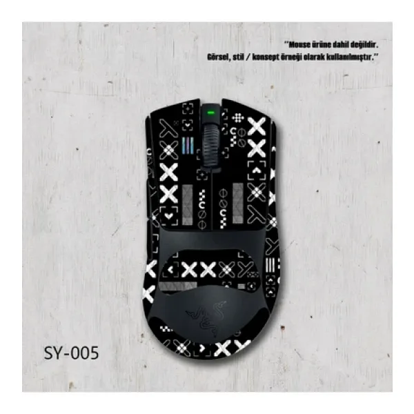 silabor Viper Tape Mouse Kaymaz Bant Viper V3PRO/V4 Tam Set Etiket
